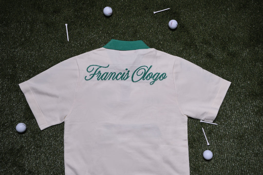 Cream with Mint Polo