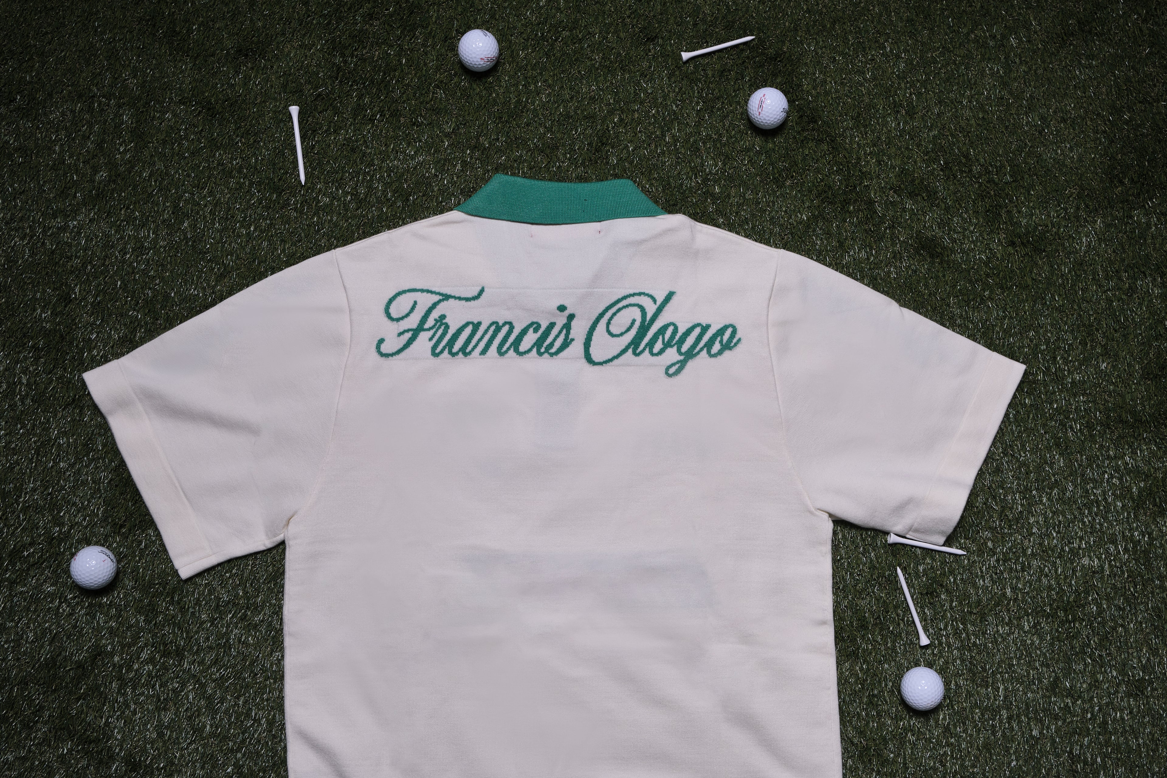 Cream with Mint Polo